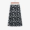 Saia Elegante Feminina Plus Size com Caimento e Estampada, Saia Reta que Molda o Quadril, Nova Saia Meia-Saia de Veludo Outono 2026 Nq1337