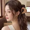 Pinza para el cabello de tamaño mediano de lunares blancos y negros estilo francés, diseñada para la parte trasera de la cabeza, un accesorio para el cabello nuevo y elegante con un aspecto sofisticado y con estilo