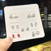Pendientes Pequeños Chapados en Plata 925 para Estudiantes Mujeres, Sencillos y Delicados, Perfectos para Perforaciones de Oreja, Exquisitos y Lindos, Pendientes Versátiles para Usar Toda la Semana