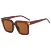 Nuevas gafas de sol unisex de protección solar para conducir al aire libre, con forma cuadrada, gafas de sol elegantes de alta gama, gafas de sol modernas y únicas