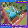 Parque Acuático Inflable para Eventos Grandes Castillo Inflable de Piscina Tobogán de Agua Soporte para Tobogán de Agua Fábrica de Piscinas