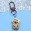 Llavero Hebilla de Puerta Bob Esponja Gato de la Suerte Capibara Cactus Accesorios de Bolsa Ciega Colgante de Mochila Panda