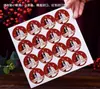 Adesivos Adesivos Personalizados de Casamento com Palavras Felizes Conjunto Arranjo de Casamento Caixa de Doces de Casamento Ovos Etiquetas Adesivas com Palavras Felizes