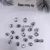 Vidro Super Brilhante com Strass Costurado à Mão, Strass de Reposição para Vestidos de Noiva, Sapatos de Cristal, Materiais para Roupas, Acessórios de Strass DIY, Strass