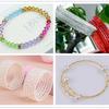 Nuevo Brazalete de Alambre de Acero con Memoria Accesorios para Pulseras de Cuentas DIY Materiales para Joyería Anillo de Hierro Círculo de Alambre de Acero