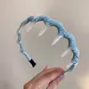 Tiara de Dentes de Bolinhas com Dentes para Coroa Alta, Pente de Cabelo, Grampo de Cabelo, Faixa de Cabelo, Maquiagem Suave, Acessório de Cabelo para Lavar o Rosto, Adorno de Cabeça