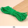 Cuerda elástica muy elástica, duradera y colorida, cordón elástico redondo para cuerdas de saltar infantiles, coleteros, cinturas y accesorios de ropa