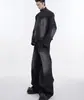 2026 Primavera Otoño Chaqueta Hipster para Hombre ins Moda Callejera Marca de Tendencia Estilo Hong Kong Estilo Japonés Estilo Harajuku Estilo Coreano Pantalones Sueltos de Tendencia