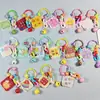 Estilo ins Chaveiro Pingente Acrílico Dupla Face Cartão de Texto Bolsa Pequena Decoração Pendurada Capa de Celular Decorativo Chaveiro