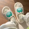Pantuflas antideslizantes de verano para parejas, para hombre y mujer, con diseño de rana de dibujos animados, 5529tqw