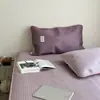 Juego de tres piezas de alfombrilla de enfriamiento de seda de hielo estilo ins a rayas de verano, modelo nuevo 2026, fresca al tacto, lavable, antideslizante, alfombrilla suave para aire acondicionado