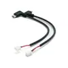 Cabo Adaptador de Alimentação Interna para Dispositivo com Fio Terminal XH2.5-2P para Tipo-C Macho em Ângulo Reto em Forma de L Moldado Personalizado