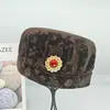 Nuevo sombrero cálido engrosado de otoño e invierno para mediana edad y ancianos sombrero de lana femenino sombrero para madre abuela señora mayor suegra