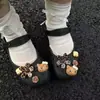 Zuecos de Estrella de Mar Azul y Concha Accesorios DIY Flor de Zapato Estéreo de Gama Alta Hebilla de Zapato Decoración Desmontable
