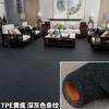 Alfombra gris Jinning, alfombra insonorizada para oficina comercial, dormitorio, sala de billar, alfombra de estudio, alfombra de área grande