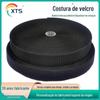 Em estoque nylon Velcro por atacado mãe e criança fivela preta branca misturada poliéster adesivo fivela com roupas acessórios de bagagem
