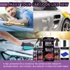 Rayhong Spray de Pintura para Coche 3 en 1 de Alta Protección Rápida Pintura a Mano para Automóvil Spray de Limpieza Recubrimiento que Cambia de Color