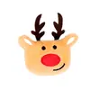 Broche navideño de felpa de otoño e invierno, accesorios de animales de dibujos animados, colgante DIY, accesorios lindos para bolsos y ropa, al por mayor