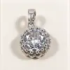 Luz Colgante de Encaje con Colgante de Gema de Color Gota de Agua Venta Caliente Diseño Incrustado de Diamantes Lujo Ligero Cadena para Clavícula de Gemas Multicolor Joyería para Mujer