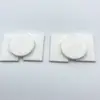 Esponja para uñas degradado blanco rosa al por mayor, estrella hexagonal, algodón para colorear uñas, esponja filtro absorbente de aceite