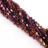 Contas de cristal de vidro diamante 6mm grampo de cabelo de miçangas feito à mão DIY material para joias de ouvido caseiras fabricantes de acessórios atacado
