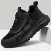 Zapatos de Malla para Hombre Primavera y Verano Nuevo Estilo 2026 Zapatos Deportivos de Suela Suave para Hombre Zapatos Versátiles Ligeros Zapatos Casuales Transpirables Negros
