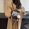 Mochila vaquera vintage de moda para mujer, 2024, nuevo maletín de moda que combina con todo, bolso informal para estudiantes y clase.