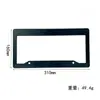 Moldura de placa de carro plástica padrão EUA para comércio exterior, moldura de proteção de placa de carro, borda de placa de carro norte-americana, suporte de placa de carro, pode ser impressa com LOGOTIPO
