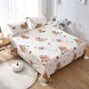 Juego de sábanas de tres piezas, sábana doble, funda de almohada, tejido cepillado agradable para la piel, apto para camas individuales, uso en todas las estaciones, ropa de cama para dormitorio de estudiantes, colección de otoño