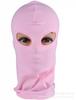 Productos Sexuales para Adultos Casco Rojo Enmascarado Negro Todo Incluido Cara Ciega Boca Expuesta Ojos Expuestos Tela de Poliéster Casco