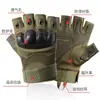 Guantes Tácticos de Medio Dedo Protectores para Entrenamiento de Combate de Fuerzas Especiales, Deportes al Aire Libre, Ciclismo, Transpirables, Antideslizantes