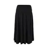 Saia midi Lyocell em A com caimento elegante, nova saia lápis versátil de cintura alta para outono/inverno que afina a silhueta