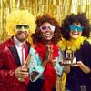 Peluca Afro Pequeña Rizada en Forma de Abanico Colorida, Accesorios de Broma para Vacaciones, Disfraz de Payaso Divertido, Rulos Burbuja para Actuación