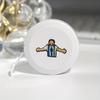Estilo Nórdico Fútbol Regla Suave Telescópica Automática shein Regla Suave Portátil Mini Cinta Métrica de Cuero Hogar Portátil Cuero