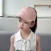 Gorra de Béisbol para Padres e Hijos, Gorra Infantil, Sencilla de Color Sólido, Visera Suave, Ala Ancha, Protección Solar, Versátil Gorra de Béisbol