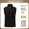 Chaleco de Polar para Ropa de Trabajo con Logo Impreso Personalizado Chaleco de Polar Otoño e Invierno Promoción Empleado Tienda 4S Ropa de Trabajo Voluntario