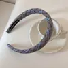 Nueva Diadema Azul Elegante y Fresca, Simple y Versátil para el Trayecto Diario, Diadema Delgada para Uso Diario, Accesorio para el Cabello