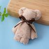 Toalla de Oso con Borde de Terciopelo Coral, Color Sólido, Toalla Facial Absorbente, Regalo de Boda, Regalo para Dama de Honor, Toalla Suave para el Hogar y la Belleza