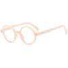 Gafas de sol redondas retro Mitin para hombre, gafas resistentes a los rayos UV, gafas de sol de color carey para mujer, gafas de sol artísticas y modernas.