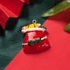 2026 Nuevos Colgantes de Resina Navideños Papá Noel Muñeco de Nieve Adornos Navideños Accesorios Venta al por Mayor Artículos Calientes Transfronterizos