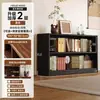 Gabinete de Almacenamiento de Madera Maciza para Mesita de Noche, Gabinete de Almacenamiento Integrado de Múltiples Niveles Montado en Pared, Gabinete de Almacenamiento para Mesita de Noche, Gabinete de Almacenamiento de Pie, Estantería para Espacios Pequeños
