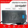 Carregador de Veículo Elétrico Carregador de Alta Potência 36V48V60V72V Tipo com Compensação de Temperatura Carregador de Veículo Elétrico