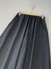 ¡Súper Cómodo!~Th~¡Pide el Material Correcto!~ Pantalones Casuales de Mezcla de Lana y Rayón con Cintura Elástica H032016