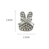 26 Modelos Nuevos de Zuecos Transfronterizos Accesorios DIY con un Toque de Alta Gama, Charms para Zapatos de Zueco de Mujer con Lazo de Diamantes