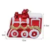 Adornos navideños de plástico, medias navideñas, muletas, colgantes, pequeños adornos para árboles de Navidad.