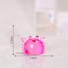 Cangrejo Pequeño Simulado Mini Lindo Artesanía de Resina Hecha a Mano Micro Paisaje Adornos Decorativos Accesorios Luminosos Joyería DIY