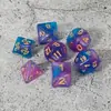 Set de Dados Multilado Starlight New para Juegos de Rol de Mesa, Set de 7 Dados, Accesorios Creativos al por Mayor