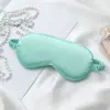 Máscara de Ojos para Dormir Imitación Seda Más Vendida Transfronteriza, Disponible en Múltiples Colores, Transpirable, Bloqueadora de Luz, Adecuada para Viajes de Negocios y Viajes, Suministro de Máscara de Ojos para Protección Ocular