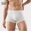 Cuecas Boxers Masculinas Personalizadas 100% Algodão, Algodão de Fibra Longa 7A com Seda de Amora Antibacteriano Roupa Íntima Masculina