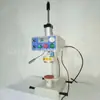 Máquina de Prensa Térmica Redonda para Roupas, Aba de Chapéu, Punhos de Manga e Jaquetas; Máquina de Prensa Térmica Pneumática em Forma de Arco Quente e Frio; Máquina Pneumática de Transferência de Calor